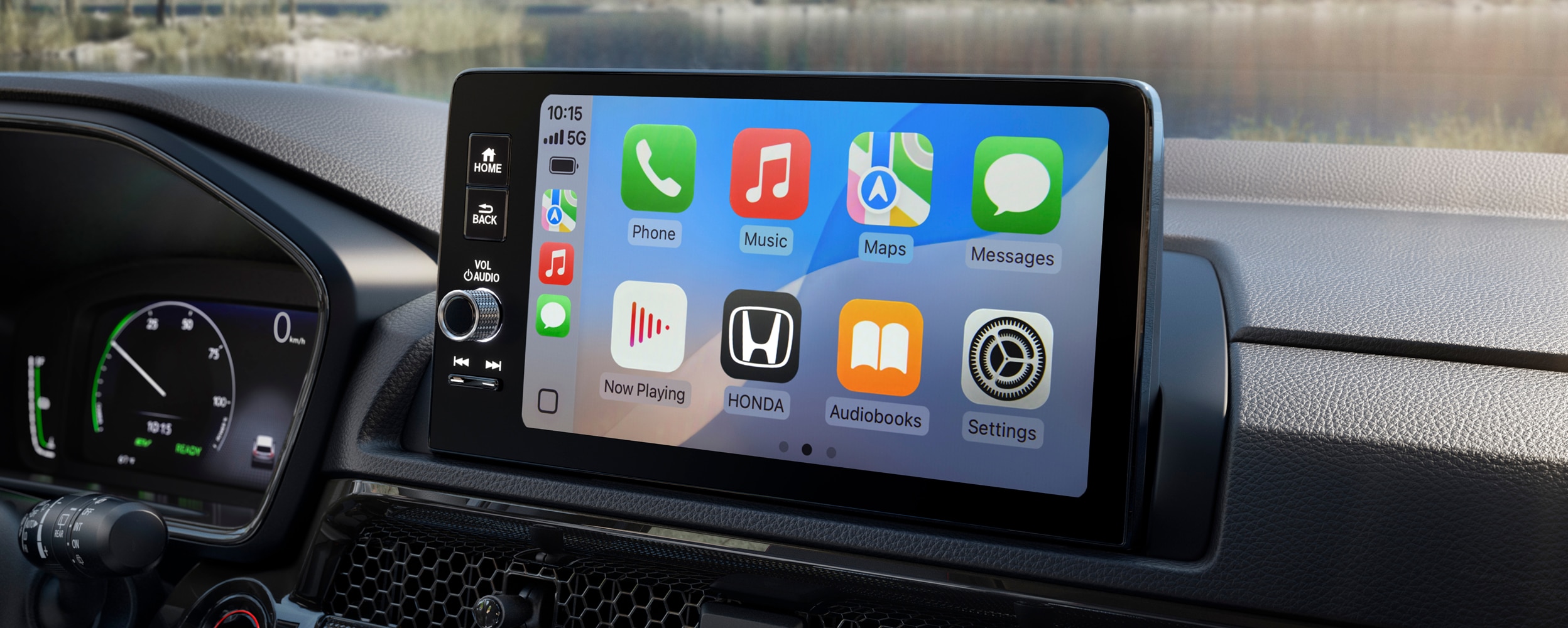 Closeup interior image of Google Built-in Display